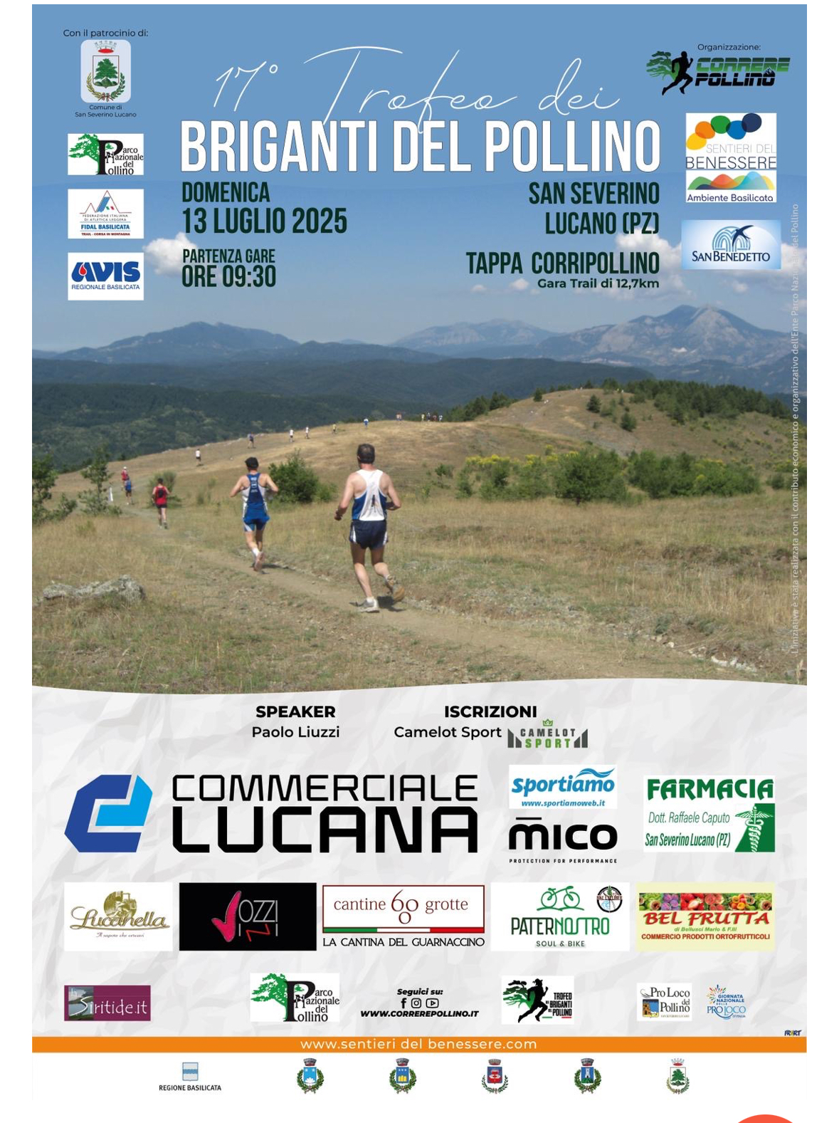 17^ Trail dei briganti del Pollino
